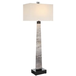 Spire - Buffet Lamp - Rustic Gray Stone/Bronze