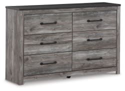 Bronyan - Dark Gray - Six Drawer Dresser