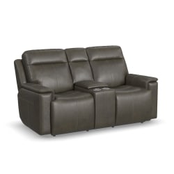 Odell - Power Reclining Loveseat with Console & Power Headrests & Lumbar