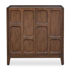 On The Block - 2 Door Cabinet - Walnut