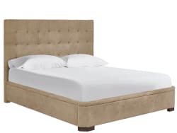 Montclair - Upholstered King Bed - Light Brown