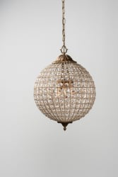 Cimberleigh - Chandelier Medium - Crystal/Brass