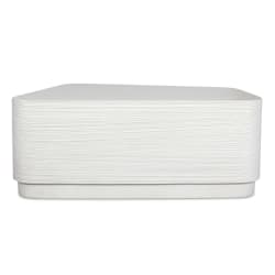 Saltwater - Concrete Coffee Table - White