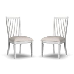 Melody - Upholstered Dining Chair (Set of 2) - White
