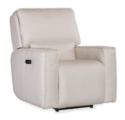 Miles - Zero Gravity Power Recliner With Power Headrest - White