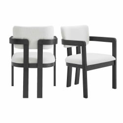 Portland - Arm Chair (Set of 2) - Black