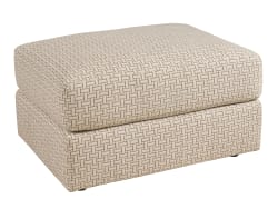 Barclay Butera Upholstery - Millington Bumper Ottoman - Beige
