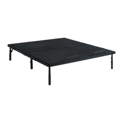 Z Base - Air King Adjustable Bed With Head Incline - Black
