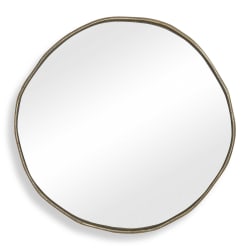 Lowen - Round Mirror - Brass