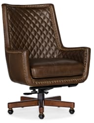 EC - Kent Executive Swivel Tilt Chair - Brown Dark