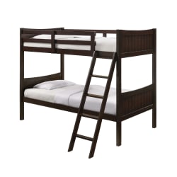 Sami - Twin Over Twin Bunk - Espresso