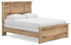 Makidern - Queen Panel Bed - Tan