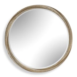 Landry - Round Mirror - Light Wood