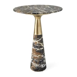 Pier - Accent Table - Marble
