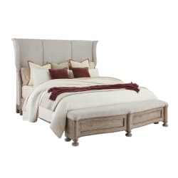 Higgins Street - Queen Upholstered Bed - Brown