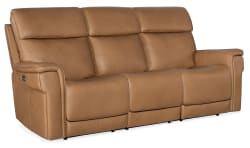 MS - Lyra Zero Gravity Power Sofa With Power Headrest - Light Brown