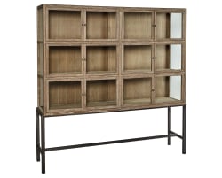 Glazier - Show Cabinet - Light Brown