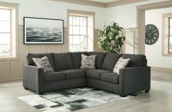 Alenya charcoal deals laf extended sectional