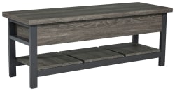 Rhyson - Brown - Storage Bench