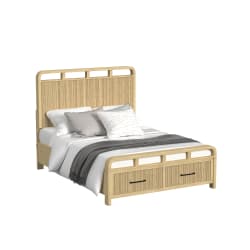 Ridgemont - Queen Storage Bed - Natural