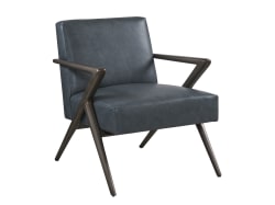 Zanzibar - Tanzania Leather Chair - Blue