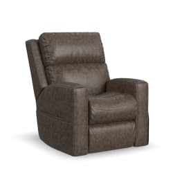 Score - Power Lift Recliner With Power Headrest & Lumbar - Dark Brown
