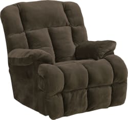 Cloud 12 - Power Chaise Reclining With Lay Flat Feature - Chocolate