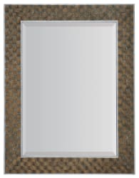 Sundance - Portrait Mirror - Light Brown / Dark Brown
