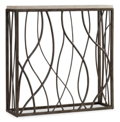 Home Accent - Thin Metal Console - Dark Gray