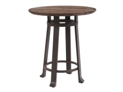 Kilimanjaro - Round Bistro Table - Dark Brown / Black