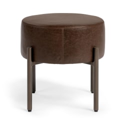 Aimie - Accent Stool - Cocoa Brown