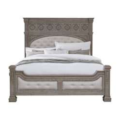 Kingsbury - King Panel Bed - Gray