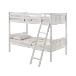 Sami - Twin Over Twin Bunk - White