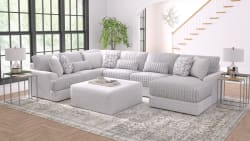 Titan - Cocktail Ottoman - Moonstruck
