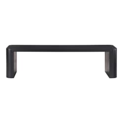 Post - Small Dining Bench - Black Oak