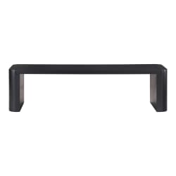 Post - Small Dining Bench - Black Oak