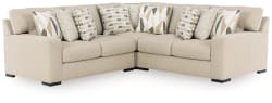 LaureLGrove - 3-Piece Sectional - Pebble