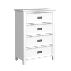 Hampton Kids - 4-Drawer Chest - White
