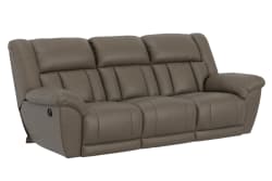 Sentinel - Lay Flat Reclining Sofa With Extended Ottoman - Taupe