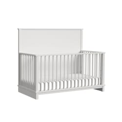 Wyller - Crib With Guard Rail - White