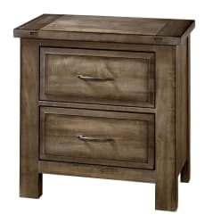 Maple Road - 2-Drawers Nightstand - Maple Syrup