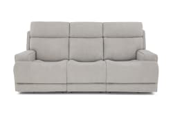 Ashbee - Power Sofa With Power Headrest, Zero Gravity And 3" Footrest Extension - Dove