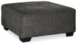 Ballinasloe - Smoke - Oversized Accent Ottoman