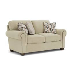 Carson - Fabric Loveseat, Nailhead Trim