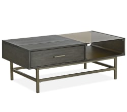 Fulton - Lift Top Cocktail Table - Smoke Anthracite
