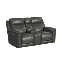 Mustang - P3 Loveseat With Console - Aline Anthracite
