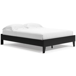 Finch - Black - Queen Platform Bed