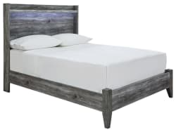 Baystorm - Gray - Full Panel Bed
