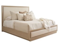 Sunset Key - Grayson Upholstered Bed 6/6 King - Beige