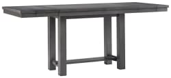 Myshanna - Gray - Rectangular Dining Room Counter Extension Table